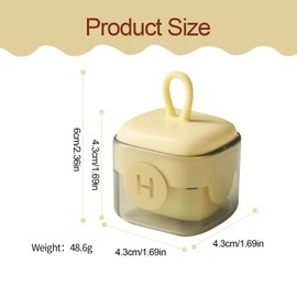 Benaewa Reusable Lint Roller, Portable Mini Washable Lint Roller for Travel, Clothes (2.36x1.69 inch)