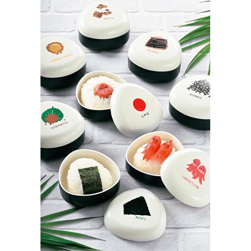 Tatsumiya OBENTO Onigiri Rice Ball Case, Size (W x D