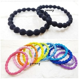 Peanut hair tie/Hair scrunchie/Hair tie/Pretty hair tie / 땅콩 머리고무줄/헤어슈슈/머리끈/예쁜 머리고무줄