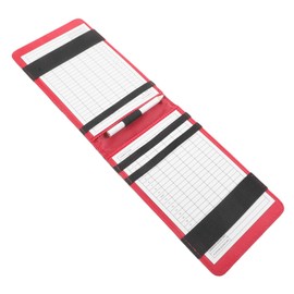 TOVINANNA Golf Scorecards Notebook Pu Golf Score Keeping Book Water-Resistant Camouflage for Golfers to Record Scores and Protect Scorecards