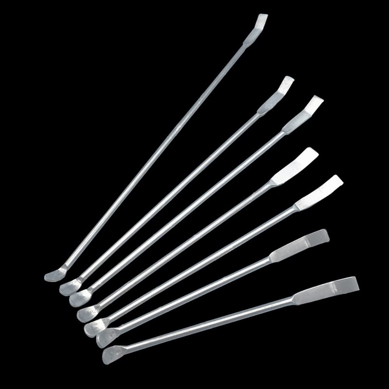 Micro Lab Sampling Reagent Spoon, 5PCS 12.5cm 2 In 1