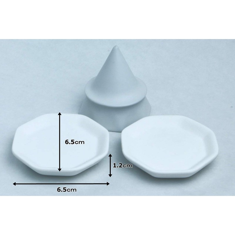 Moa Feteli [Salt Set] Octagonal Salt Set, Made in Japan,