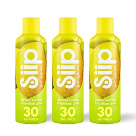 Siip Liquid Electrolytes & Vitamins, Makes 90 Drinks, with Vitamin B12, Vitamin C, Vitamin D3, Magnesium, Zinc, Sicilian Lemon & Tahitian Lime Flavour, Pack of 3