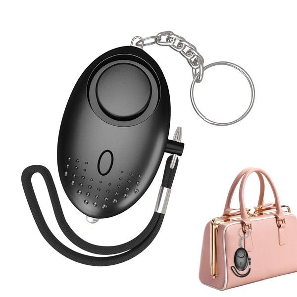 Personal Emergency Security Alarm 130dB Siren Keychain Self Defense Device
