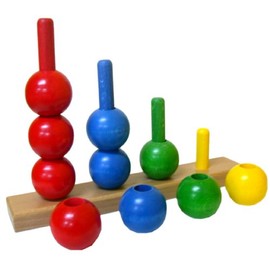 Mbs Edufun Ef 20055 – Wooden Toy – géobois Spheres – Random Colour