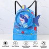 ZoneYan Swimming Backpack Waterproof Children, Swimming Bag Children with Wet