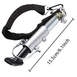 Universal Bicycle Trailer Coupler Bike Trailer Hitch Attachment Hitch Linker Connector Adapter Rear Rack Quick Release Accessories for Instep & Schwinn Bike Trailers, Child, Pet, Cargo Bike Trailers