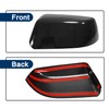 ROWORKX 2pcs Top Half Mirror Covers Compatible with 2015-2019 Chevy