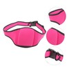 Kisangel 3pcs Mic Belt Adjustable Waist Pouch for Fitness Neoprene
