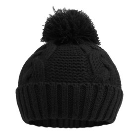 JANGANNSA Winter Knit Baby Hat Scarf Set Twist Warm Beanie for Boys Girls Infant Toddler Baby Beanie with Infinity Neck Warmer (Black+Gray+Ivory White, 0-6 Months)