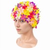 Medifier Petal Swimming Cap Multicolor Elastic Non-Slip Swimming Cap for