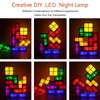 VEEKI Night Light for Kids, Stackable LED 7 Colors 3D