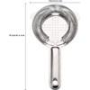 Zhenghebuy Cocktail Strainer,Ice Filters for Drinks,Cocktail Filter,Handle Bar Strainers,Practical and