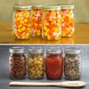 6 Pcs - Tinplate Canning Lids Wide Mouth Leak Proof