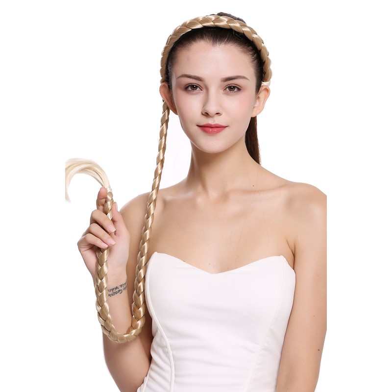 WIG ME UP - N1038-96T hairpiece plat plaited to Alice