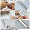 THMOOTHER Recessed LED Strip Channel Diffuser 10-Pack 6.56FT,23.5X7MM LED Tape