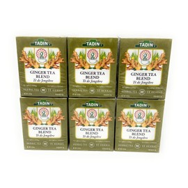 Tadin Ginger Tea Blend 6 Boxes Of 10 Bags Per Box (60 Bags)…