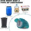 Chicken Feeders No Waste 4 Ports + Holesaw, Automatic Chicken