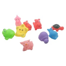 LiZEROGDAX 6 Pcs Pool Cat Interactive Toy, Floating Water, Pet Kitten Swimming Bathing Fish,Sensory, for Cats for Endless,Randow Style