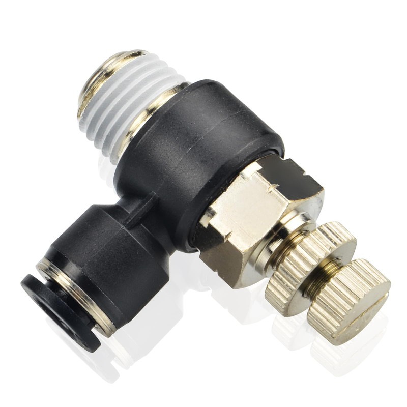 TAILONZ PNEUMATIC 2 Pack SL6-02 Push to Connect Air Line