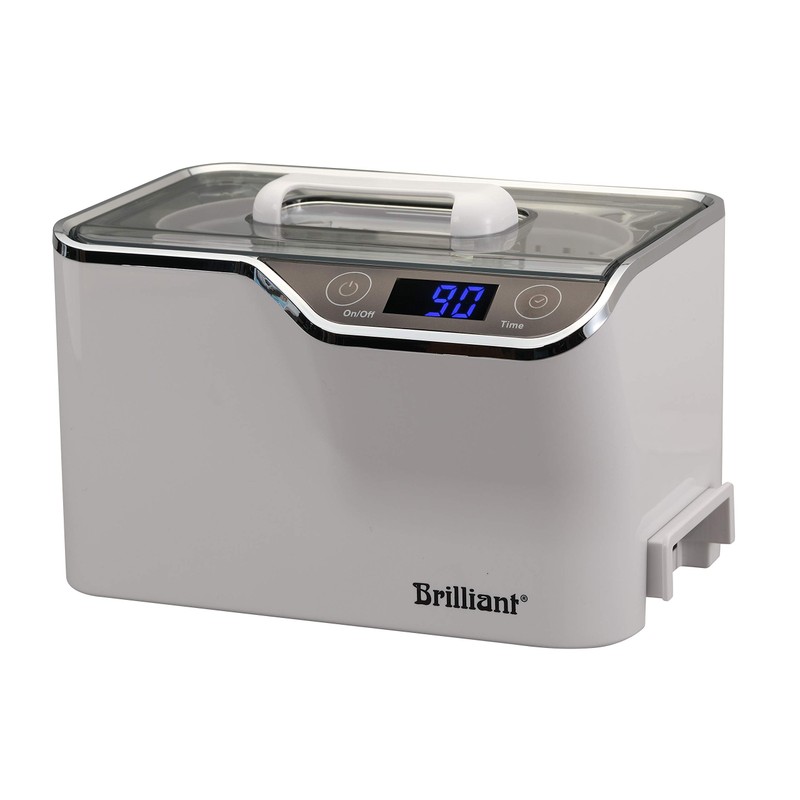 Brilliant HydroSonic TX Ultrasonic Cleaner, White