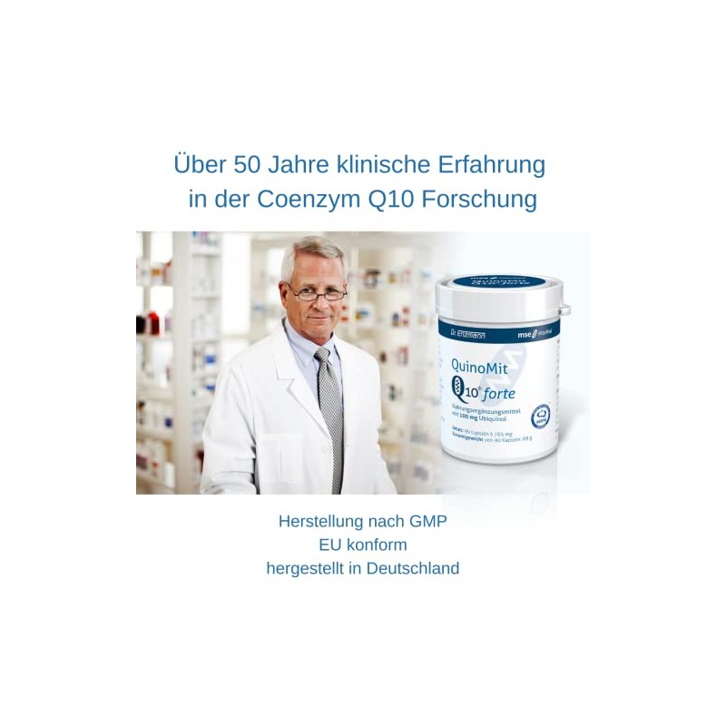Ubiquinol Kapseln 100mg hochdosiert Kaneka Coenzym Q10 (90 Kps) reduziert,