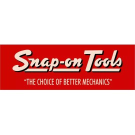 Snap-on Snap On Tools New Metal Sign: Ships Free - 6 x 18" - Choice of Better Mechanics!