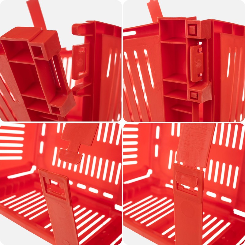 KADAX Plastic Harvest Basket, 40 x 18 x 11.5 cm,