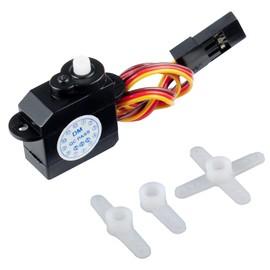 Geekstory DM-S0020 2.1g RC Micro Servo 180 Degree Mini servo with JR Connector 4.8V-6V for RC Hobby Parts
