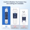 GLACIER FRESH EDR3RXD1 Compatible with 4396841 Refrigerator Water Filter, KAD3RXD1,