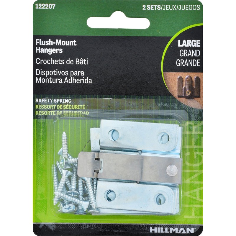 Hillman Fasteners 122207, 1-3/4-Inch x 1-1/2-Inch Large Flush Mount Picture