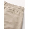 Nautica Boys' Big School Uniform Khaki Shorts, Moisture Wicking Performance