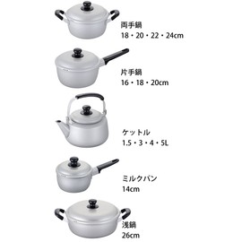 北陸aruminiumu Anodized femina One Hand Pot