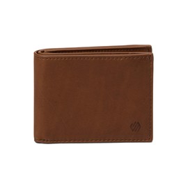 Johnston & Murphy Men's Rhodes Billfold Wallet, Tan Full Grain, One Size