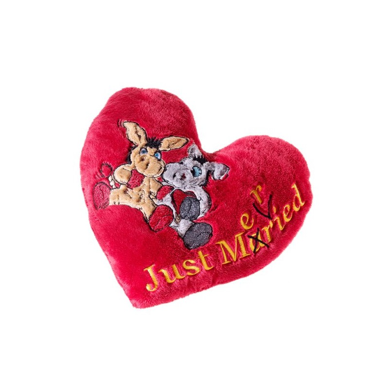 My Little Murphy Herzkissen Just Married