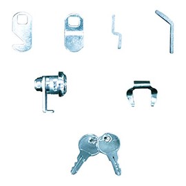 SOLAR GROUP LOCKST08 Grey Metal Mail Box