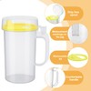 Newtay 6 Pack Early Learning Kids Easy Pouring Mini Pitchers
