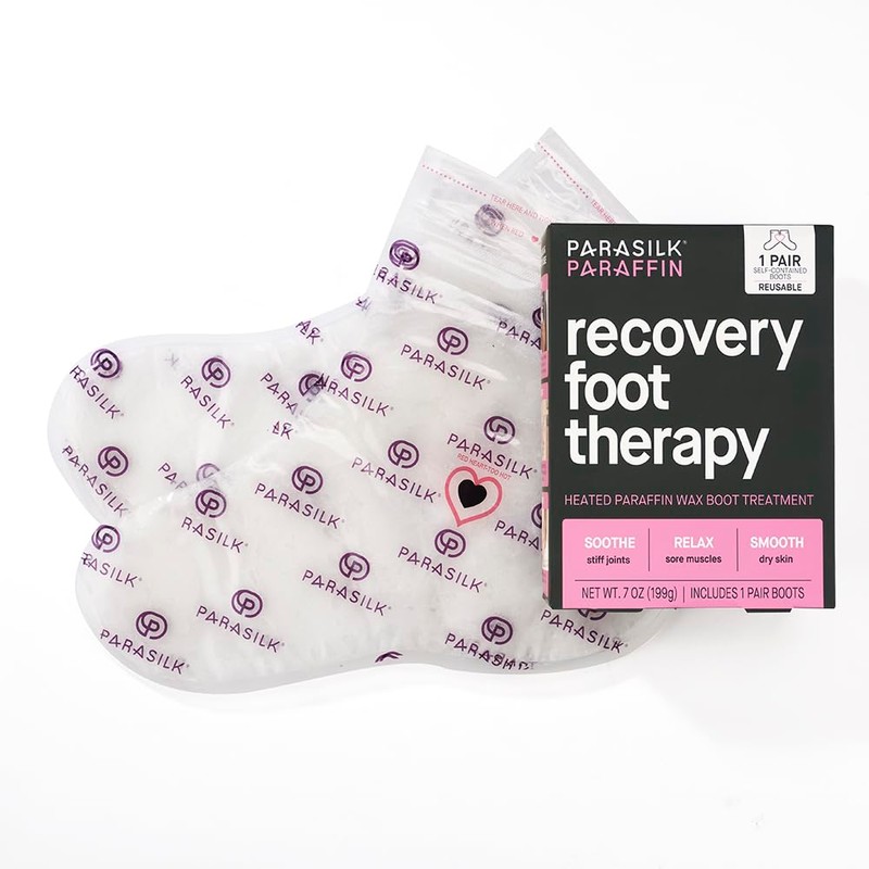 Parasilk Recovery Foot Therapy Heated Boot Treatment (1 Pair) Paraffin