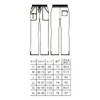 Nursley BC2002 Women's Blanc Style Pants, Antibacterial, navy