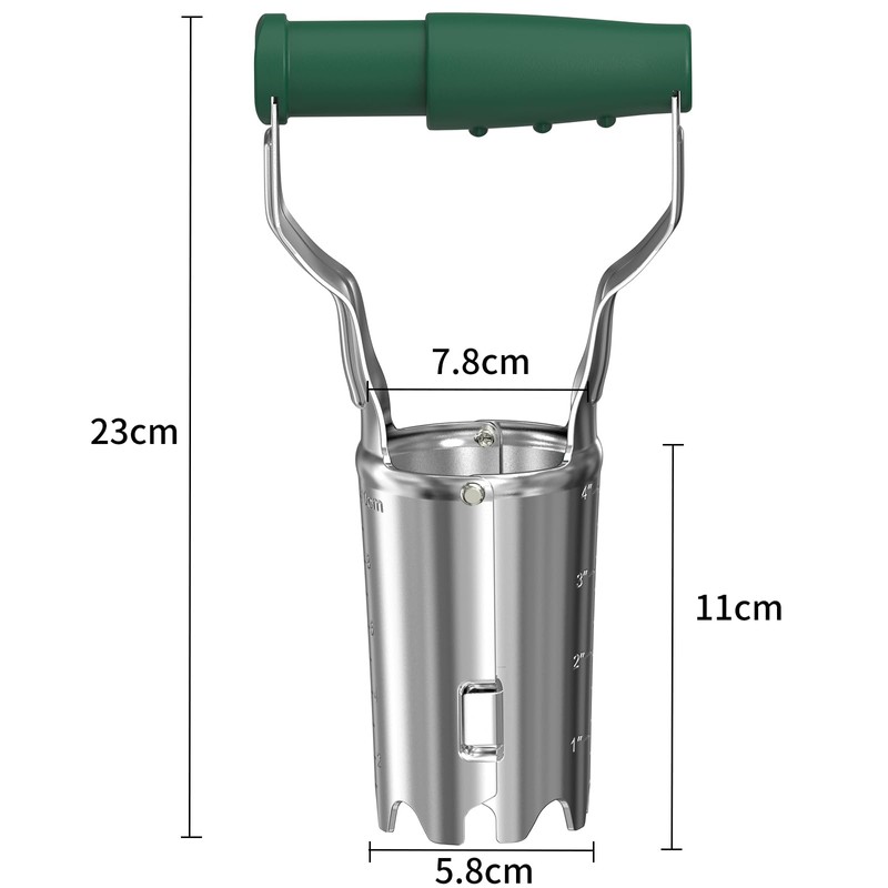 FLORA GUARD Bulb Planter with Depth Mark - Ideal Bulb