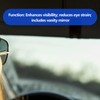 Driver and Passenger Side Sun Visor Compatible with Civic 1996