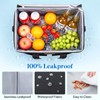 Lifewit Insulated Cool Bag with 30-Can Capacity, Black