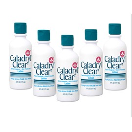 Caladryl Clear Skin Protectant Lotion - 6 OZ, Pack of 5