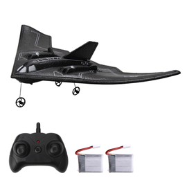 Remote Control Airplane Remote Control Plane Gliding Aircraft Flight Toys for Adults Kids Boys Gyroscope Stabilization 2 Battery