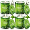 Outdoor Citronella Candles - Essential Oil Soy Wax for Patio