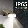 HOFLYW Solar Spotlights Outdoor Waterproof Landscape Path Lights Solar Dusk