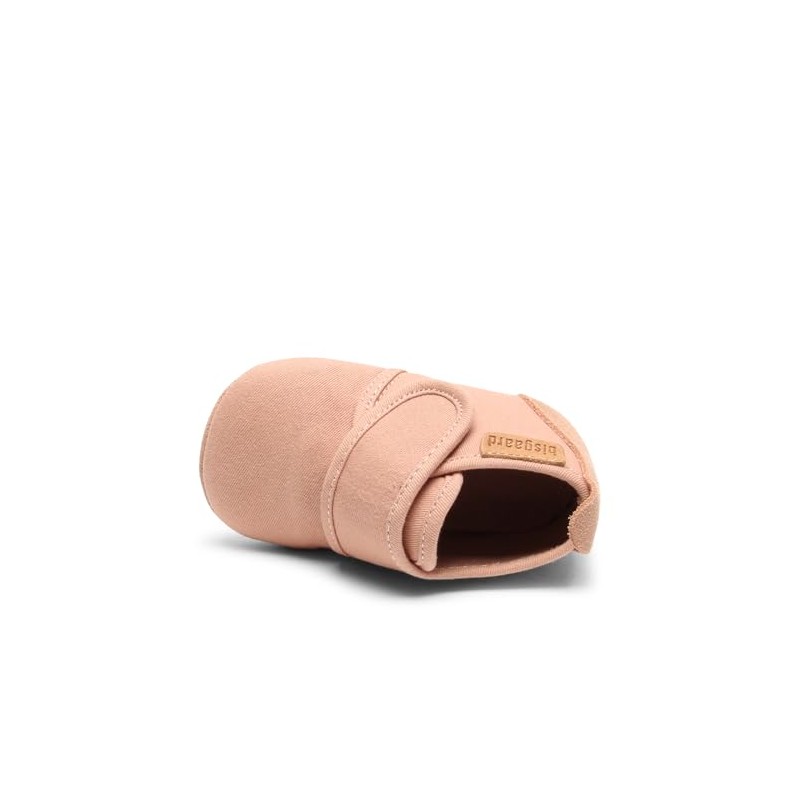 Bisgaard Unisex Children's Baby Cotton First Walker Shoe, nude