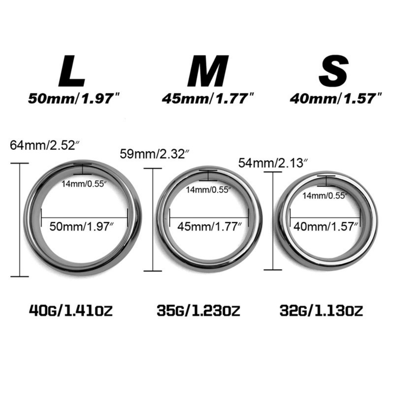 Aluminum Non-Welded Dot Rings, Metal Rings, Men's Exercise Workout Accessory