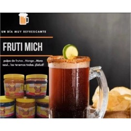 Fruti Mich Escarchado Para Micheladas sabor Mora Chamoy  Michelada Frutimich 1.1kg