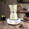 Mongdio Stovetop Espresso Maker Moka Pot, Cuban Coffee Maker Stove